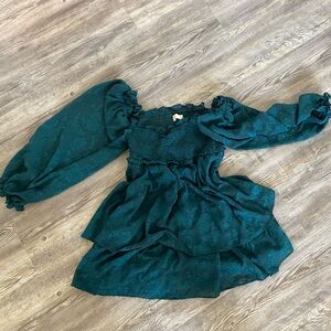 NWT Altar’d State Babydoll Boho Dress Small